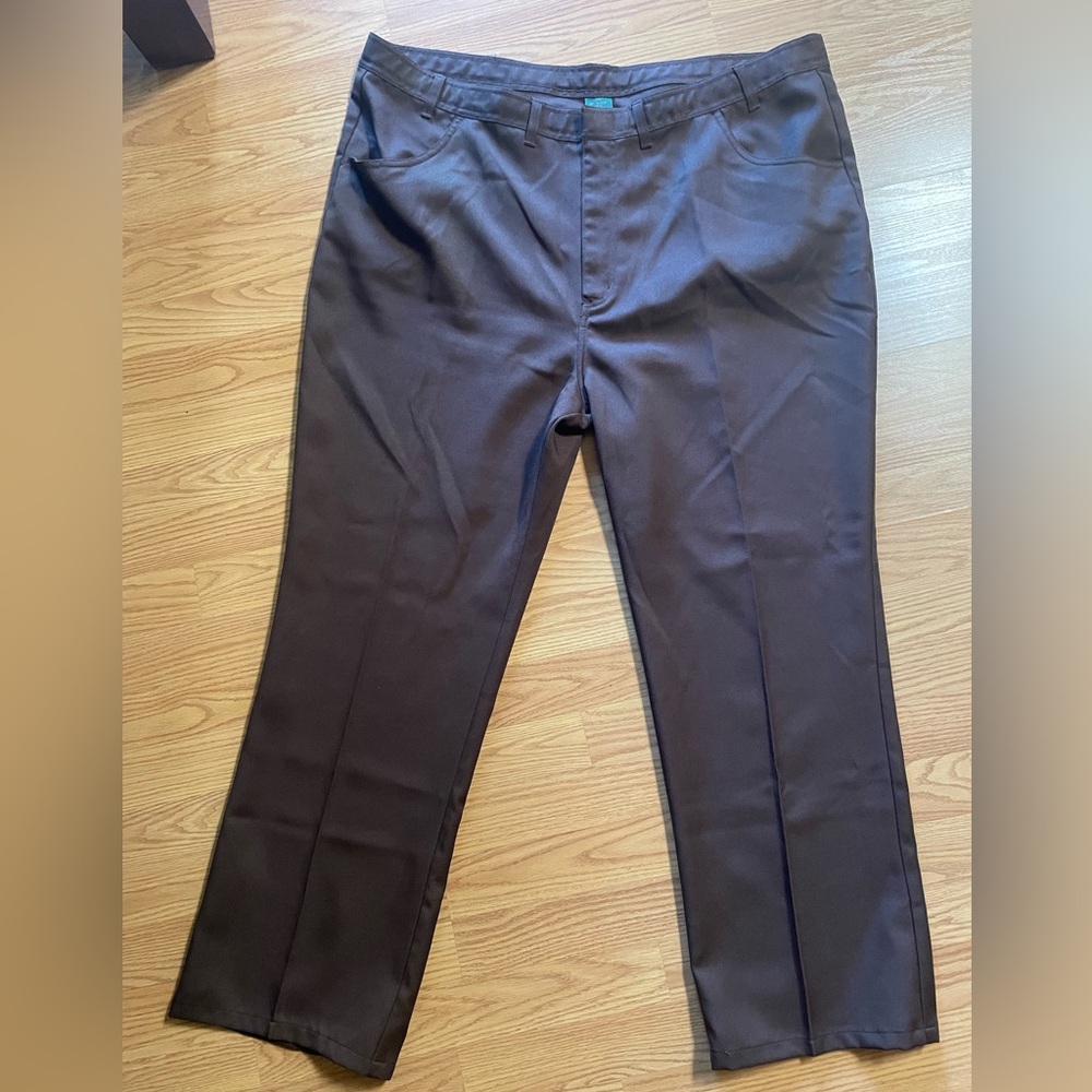 Men's Classic Brown Dress Pants